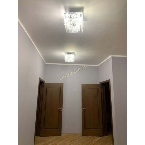 Люстра Квадрат Оптикон в Подольске Гусь Хрустальный