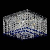 Люстра Квадрат Оптикон синяя в Подольске