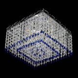 Люстра Квадрат Оптикон синяя в Подольске