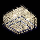 Люстра Квадрат Оптикон синяя в Подольске