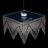 Люстра Квадрат Венеция уголки №5 черная в Подольске