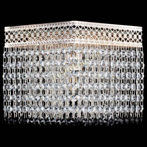 Люстра Квадрат Венеция №1 черная в Подольске Гусь Хрустальный