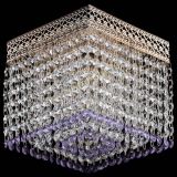 Люстра Квадрат Венеция №1 фиолетовая в Подольске Люстра Квадрат Венеция №1 фиолетовая в Подольске