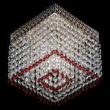 Люстра Квадрат Венеция №1 красная в Подольске Люстра Квадрат Венеция №1 красная в Подольске