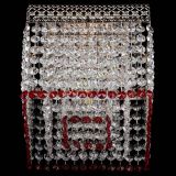 Люстра Квадрат Венеция №1 красная в Подольске Люстра Квадрат Венеция №1 красная в Подольске