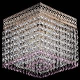 Люстра Квадрат Венеция №1 розовая в Подольске