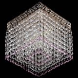 Люстра Квадрат Венеция №1 розовая в Подольске