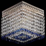 Люстра Квадрат Венеция №1 синяя в Подольске