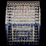 Люстра Квадрат Венеция №1 синяя в Подольске