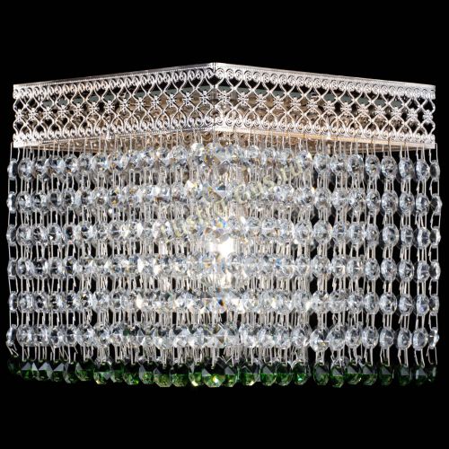 Люстра Квадрат Венеция №1 зеленая в Подольске Гусь Хрустальный