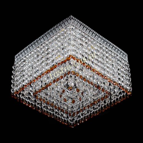 Люстра Квадрат Венеция №3 чайная в Подольске Гусь Хрустальный