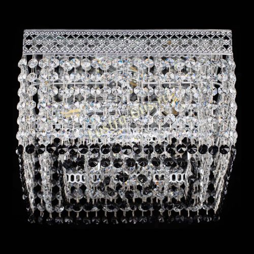 Люстра Квадрат Венеция №3 черная в Подольске Гусь Хрустальный