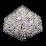 Люстра Квадрат Венеция №3 фиолетовая в Подольске