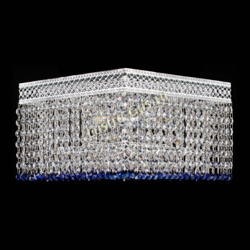 Люстра Квадрат Венеция №3 синяя в Подольске Люстра Квадрат Венеция №3 синяя в Подольске