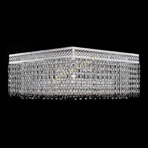 Люстра Квадрат Венеция №5 черная в Подольске Гусь Хрустальный