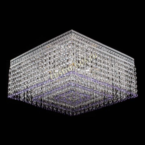 Люстра Квадрат Венеция №5 фиолетовая в Подольске Гусь Хрустальный