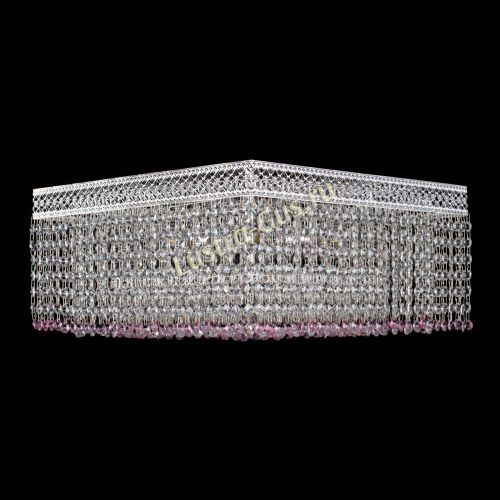 Люстра Квадрат Венеция №5 розовая в Подольске Люстра Квадрат Венеция №5 розовая в Подольске