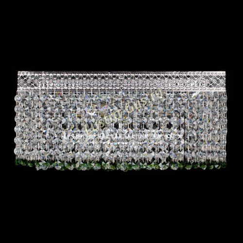 Люстра Квадрат Венеция №5 зеленая в Подольске Гусь Хрустальный