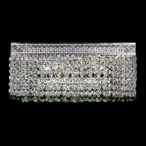 Люстра Квадрат Венеция №5 зеленая в Подольске Гусь Хрустальный