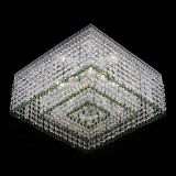 Люстра Квадрат Венеция №5 зеленая в Подольске