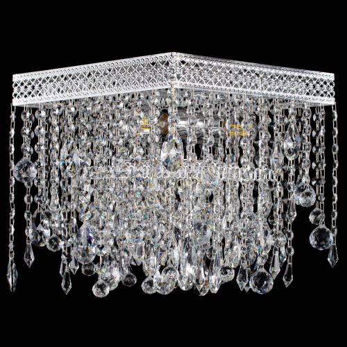 Люстра Квадрат Венеция капель №3 в Подольске Гусь Хрустальный