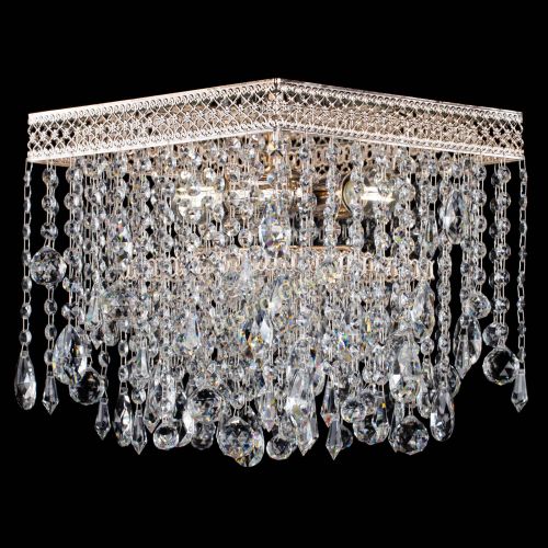 Люстра Квадрат Венеция капель №3 в Подольске Гусь Хрустальный