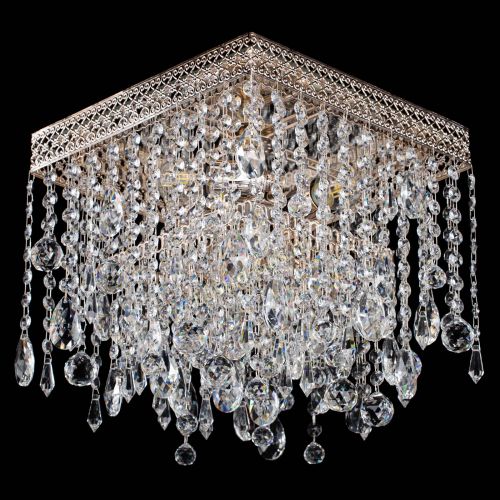 Люстра Квадрат Венеция капель №3 в Подольске Гусь Хрустальный