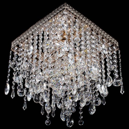 Люстра Квадрат Венеция капель №3 в Подольске Гусь Хрустальный