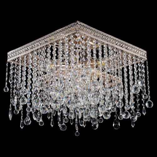 Люстра Квадрат Венеция капель №5 в Подольске Гусь Хрустальный