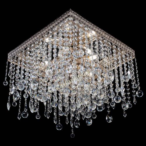 Люстра Квадрат Венеция капель №5 в Подольске Гусь Хрустальный