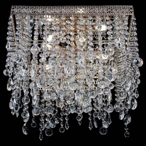 Люстра Квадрат Венеция капель №5 в Подольске Гусь Хрустальный