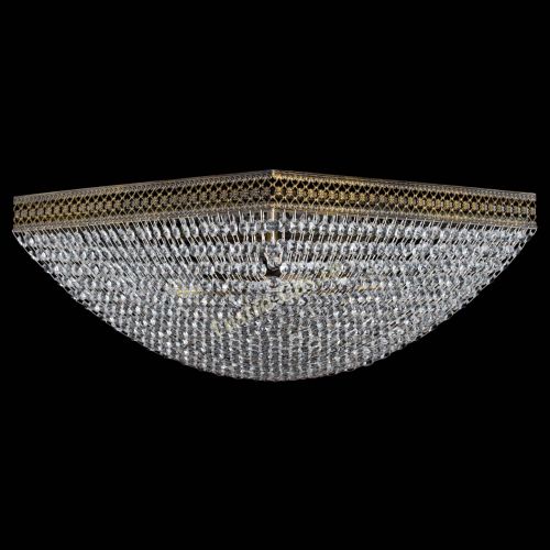 Люстра Квадрат Венеция сетка №3 под бронзу в Подольске Гусь Хрустальный