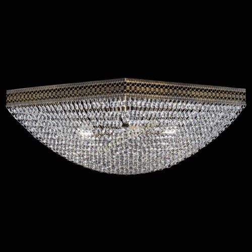 Люстра Квадрат Венеция сетка №3 под бронзу в Подольске Гусь Хрустальный