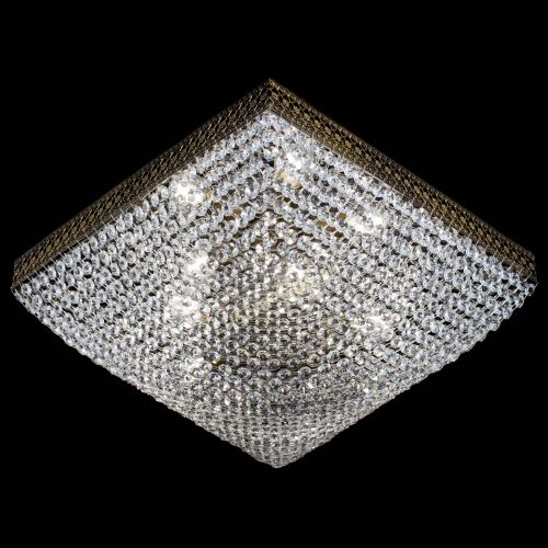 Люстра Квадрат Венеция сетка №3 под бронзу в Подольске Гусь Хрустальный