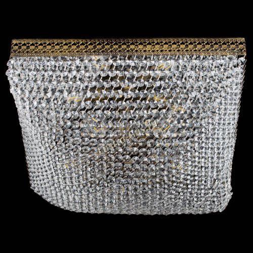 Люстра Квадрат Венеция сетка №3 под бронзу в Подольске Гусь Хрустальный