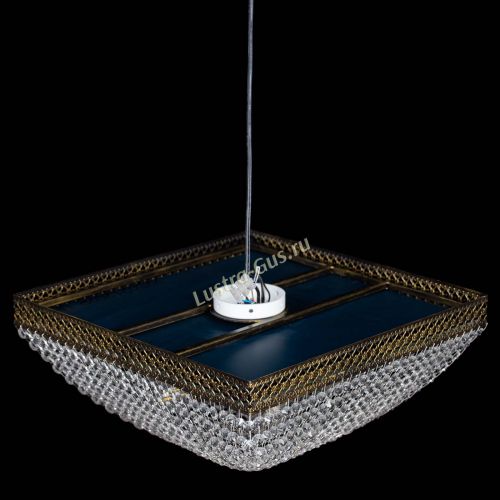 Люстра Квадрат Венеция сетка №3 под бронзу в Подольске Гусь Хрустальный