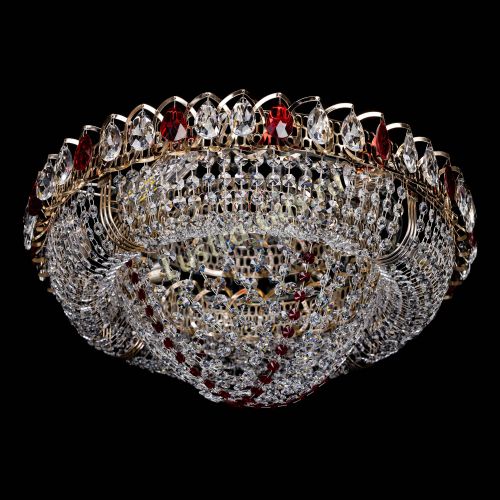 Люстра Лада красная в Подольске Гусь Хрустальный