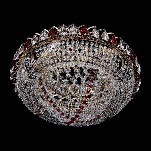 Люстра Лада красная в Подольске Гусь Хрустальный