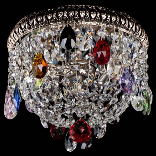 Люстра Лацио №2 разноцветная в Подольске Гусь Хрустальный