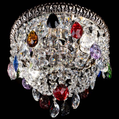 Люстра Лацио №2 разноцветная в Подольске Гусь Хрустальный