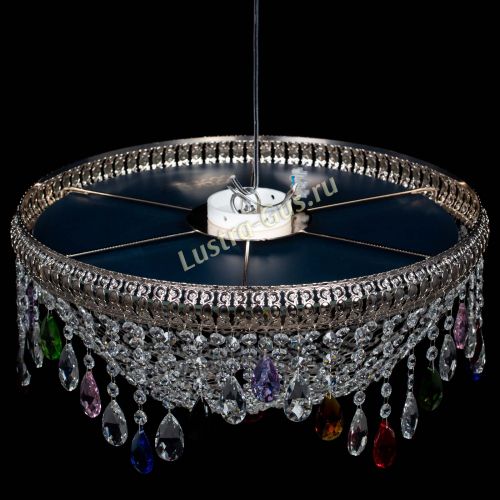 Люстра Лацио №5 журавлик разноцветная в Подольске Гусь Хрустальный