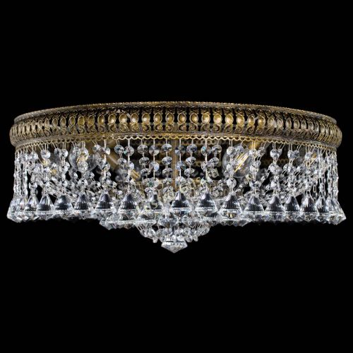 Люстра Лацио Капель Конусы под бронзу в Подольске Гусь Хрустальный