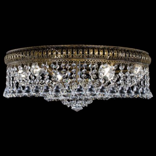 Люстра Лацио Капель Конусы под бронзу в Подольске Гусь Хрустальный