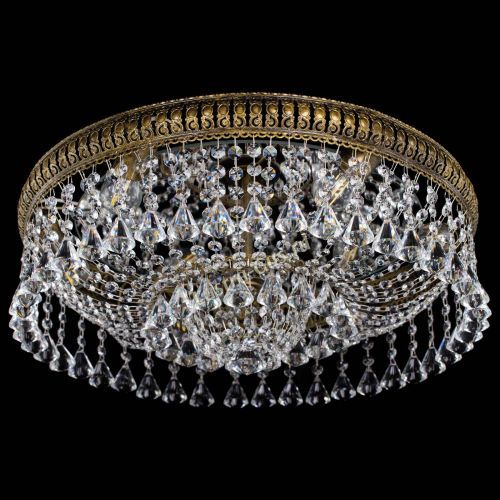 Люстра Лацио Капель Конусы под бронзу в Подольске Гусь Хрустальный