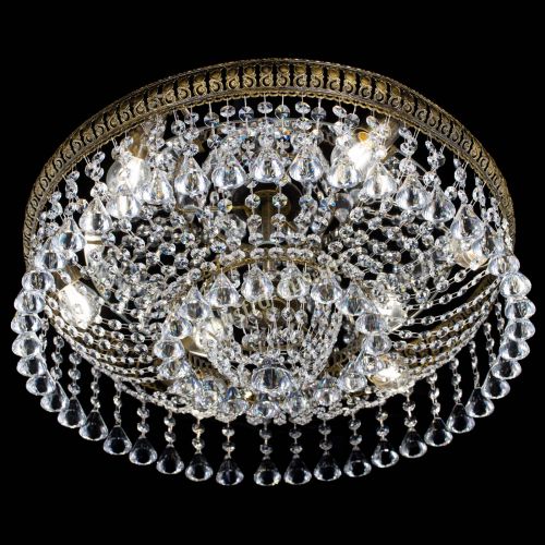 Люстра Лацио Капель Конусы под бронзу в Подольске Гусь Хрустальный