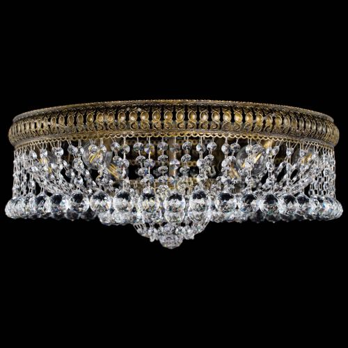 Люстра Лацио Капель шары под бронзу в Подольске Гусь Хрустальный