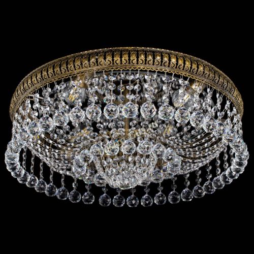 Люстра Лацио Капель шары под бронзу в Подольске Гусь Хрустальный