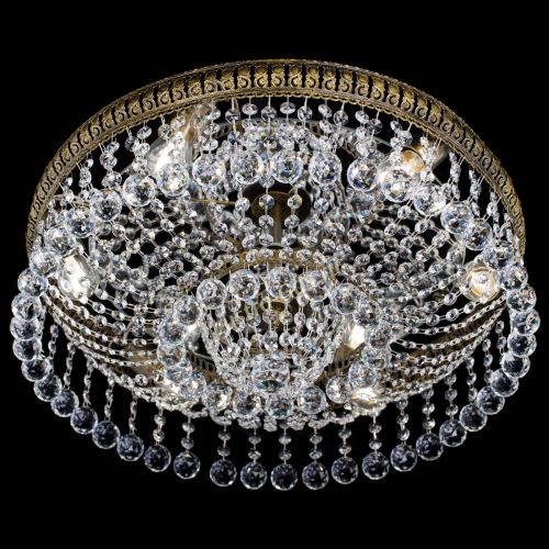 Люстра Лацио Капель шары под бронзу в Подольске Гусь Хрустальный