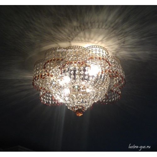 Люстра Лотос в Подольске Гусь Хрустальный