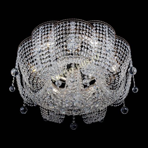 Люстра Лотос №2 700 мм шар в Подольске Гусь Хрустальный